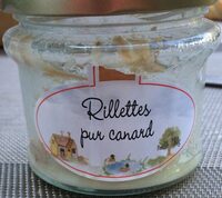 Rillettes pur canard