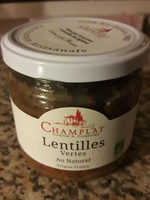 Lentilles vertes Au Naturel