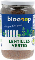 Lentilles vertes au naturel 450g ne