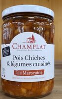 Pois chiches & légumes cuisinés