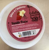 Glace a l’italienne Vanille Fraise