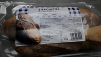 2 demi baguettes