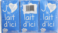 J'♥ le lait d'ici demi-écrémé stérilisé UHT
