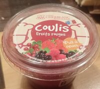 Coulis fruit rouge