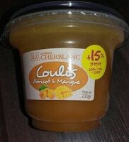 Coulis abricot & mangue