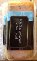 Foie gras entier de canard origine France 200g