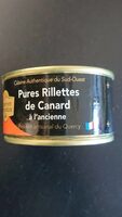 Pures rillettes de canard à l'ancienne