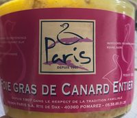 Foie gras de canard entier
