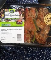 Brochette de bœuf mariné goût mexicain