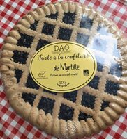 Tarte à la confiture de myrtille