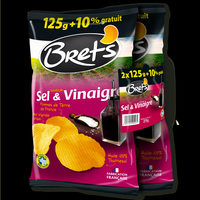 Chips saveur sel & vinaigre Les Aromatisées