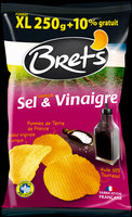 Chips saveur saveur sel & vinaigre (format XL +10% gratuit)