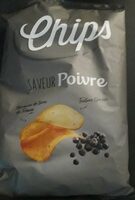 Chips saveur poivre