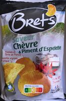 Chips saveur Chèvre & Piment d'Espelette