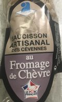 Saucisson artisanal des Cévennes au fromage de chèvre