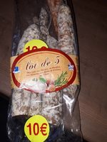 Saucissons secs