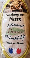 Saucisson aux noix