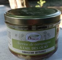 Terrine de campagne à l'ail des ours