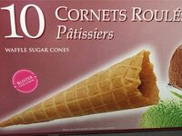 Cornets roulés