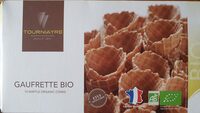12 cornets gaufrette bio