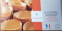 Coupes dessert - Gaufrette traditionnelle