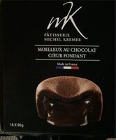 Moelleux au chocolat coeur fondant