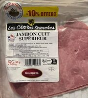 Jambon cuit supérieur (+10% gratuit)