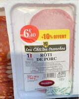 Rôti de porc cuit