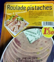 Roulade pistaches