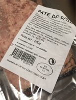 Pate de foie de porc