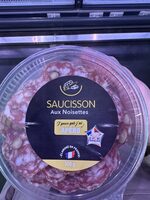 Saucisson aux noisettes