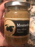Moutarde aux olives noires