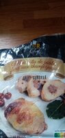 Mini rôti de poulet farci aux champignons