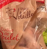 Cuisse de poulet crue