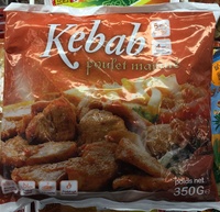 Kébab poulet mariné