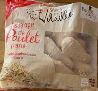 Escalope de poulet pané