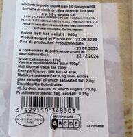 Brochette de poulet