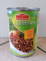 Lentilles cuisiné à la graisse d'oie