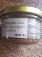 Tapenade aux olives lucques noires