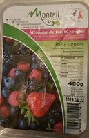 Mélange de fruits rouges surgelés