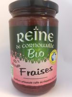 Confiture de fraise bio REINE DE CORNOUAILLE