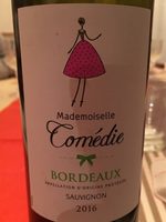 Vin Bordeaux Madmoiselle Comédie 2016