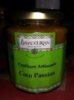 Confiture artisanal coco passion