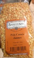 Pois cassés jaunes