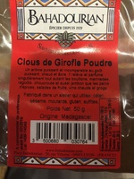 Clou de girofle poudre