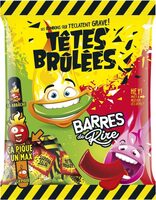 Têtes-brûlées Fraise Et Pomme Verquin, Sachet De