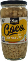 Coco cuit au naturel 540g