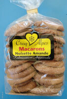 Macarons noisettes amande