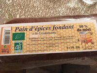 Pain d' epices fondant a la cardamome
