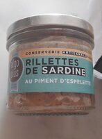 Rillette De Sardines Au Piment D'espelette